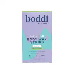 Woolworths Boddi In the Buff Body Wax Strips Sensitive offer