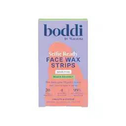 Woolworths Boddi Selfie Ready Face Wax Strips Sensitive offer
