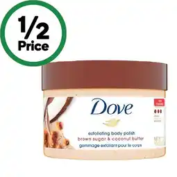Woolworths Dove Exfoliating Body Polish offer