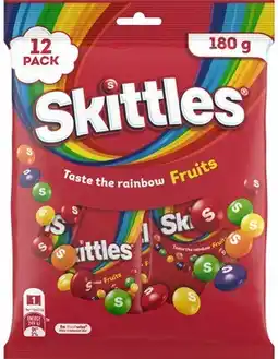 Coles Skittles Fun Size offer