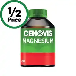 Woolworths Cenovis Magnesium Tablets offer