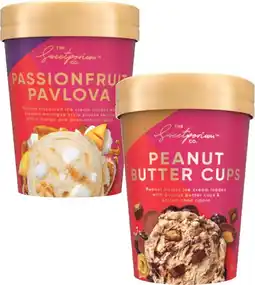 Coles The Sweetporium Co Ice Cream Tub offer