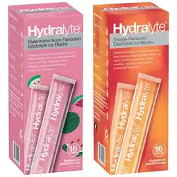 Woolworths Hydralyte Electrolyte Ice Block offer