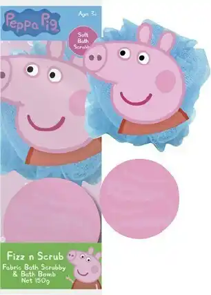 Priceline Peppa Pig Fizz and Scrub 1ea offer