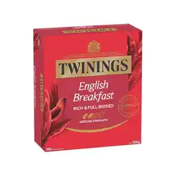 Woolworths Twinings Tea Bags-100 offer