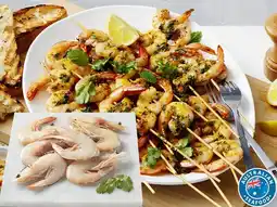 Coles Karumba Australian MSC Certified Thawed Raw Banana Prawns offer