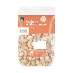 Woolworths Woolworths Cashew & Macadamia Roasted & Salted offer