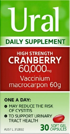 Priceline Ural High Strength Cranberry 30 Capsules offer