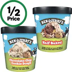 Woolworths Ben & Jerry’s Ice Cream Tub offer