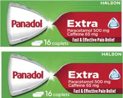 Coles Panadol Extra Paracetamol Pain Relief Caplets offer