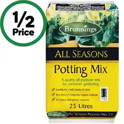 Woolworths Brunnings Potting Mix offer