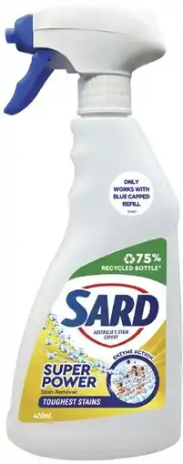 Coles Sard Super Power Spray offer
