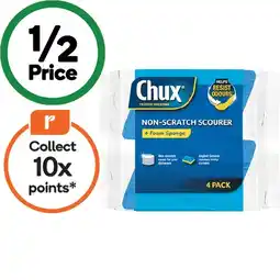 Woolworths Chux Non-Scratch Scourer Sponge offer