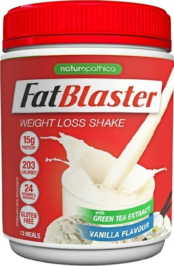 Priceline Fat Blaster Weight Loss Shake Vanilla Ice Cream Flavour 430g offer
