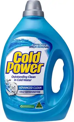 Coles Cold Power Laundry Liquid offer