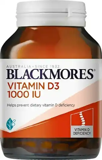 Priceline Blackmores Vitamin D3 Tablets offer