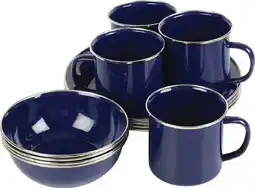 BCF Wanderer 12 Piece Enamel Dinner Set offer