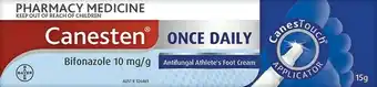 Canesten Antifungal Athlete's Foot Cream 15g