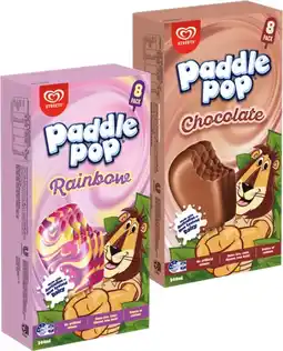 IGA Streets Paddle Pop Selected Varieties offer