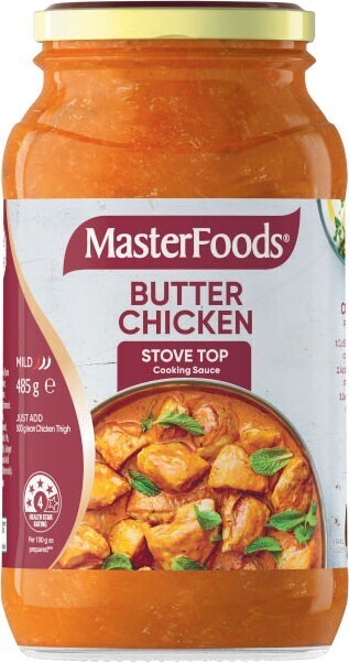 Coles Masterfoods Simmer Sauce 485g-520g offer