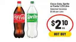 IGA Coca-cola, sprite or fanta offer