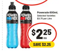 IGA Powerade offer