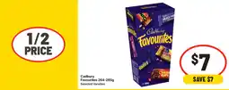 IGA Cadbury favourites offer