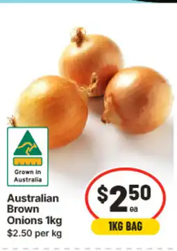 IGA Australian brown onions offer