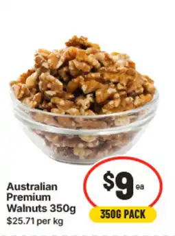 IGA Australian premium walnuts offer