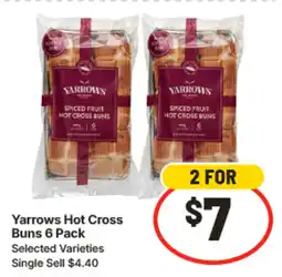 IGA Yarrows hot cross buns offer