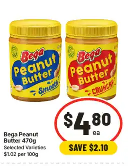 IGA Bega peanut butter offer