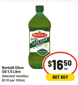 IGA Bertolli olive oil offer