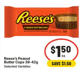 IGA Reese's peanut butter cups offer