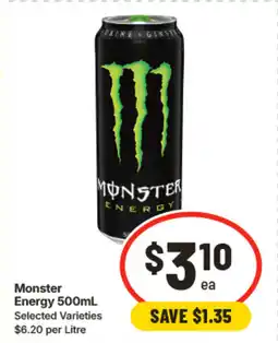 IGA Monster energy offer