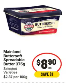 IGA Mainland buttersoft spreadable butter offer
