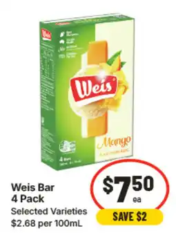 IGA Weis bar offer