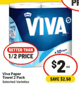 IGA Viva paper towel offer