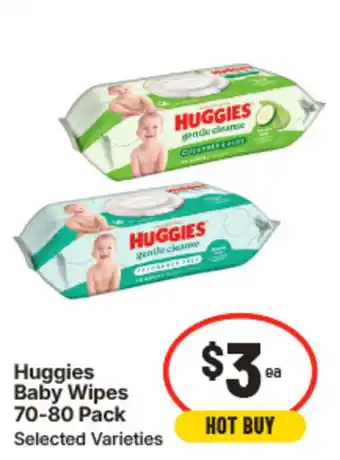 IGA Huggies baby wipes offer
