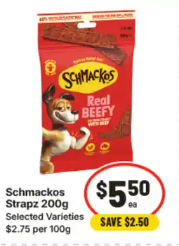 IGA Schmackos strapz offer