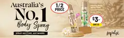 IGA Impulse body spray offer