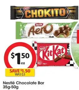 Coles Nestlé chocolate bar offer
