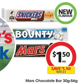 Coles Mars chocolate bar offer