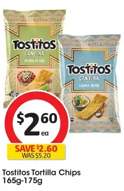Coles Tostitos tortilla chips offer