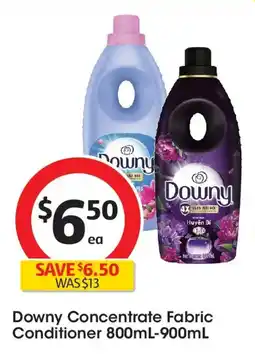 Coles Downy concentrate fabric conditioner offer