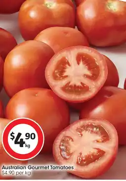 Coles Australian gourmet tomatoes offer