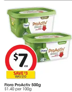 Coles Flora proactiv offer