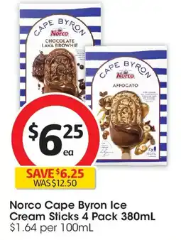 Coles Norco Cape Byron Ice Cream Sticks offer