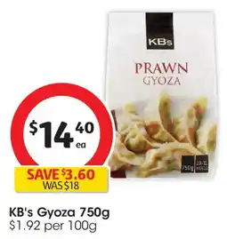 Coles Kb's gyoza offer
