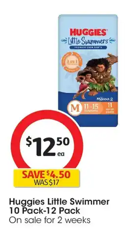 Coles Huggies little swimmer offer