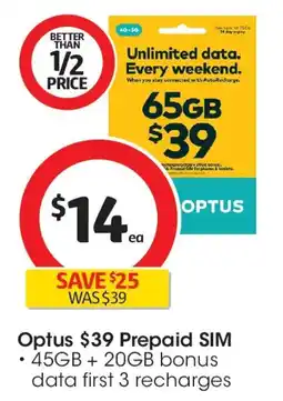 Coles Optus offer
